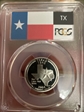 2004-S 25C Texas Silver PR69DCAM