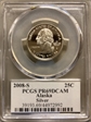 2008-S 25C Alaska Silver PR69DCAM