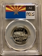 2008-S 25C Arizona Silver PR69DCAM