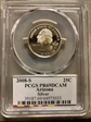 2008-S 25C Arizona Silver PR69DCAM