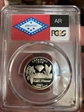 2003-S 25C Arkansas Silver PR69DCAM