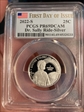 2022-S 25C Dr. Sally Ride-Silver First Day of Issue PR69DCAM