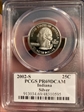 2002-S 25C Indiana Silver PR69DCAM