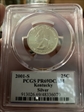 2001-S 25C Kentucky Silver PR69DCAM