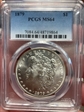 1879 $1 MS64