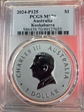 2024-P125 $1 Kookaburra Ag Ultra Breaks MS70