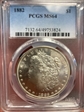 1882 $1 MS64