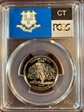 1999-S 25C Connecticut PR70DCAM
