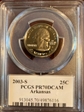 2003-S 25C Arkansas PR70DCAM