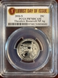2016-S 25C T. Roosevelt NP Silver First Day of Issue PR70DCAM