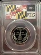 2000-S 25C Maryland Silver PR70DCAM