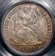 1877 10C MS66