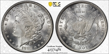 1882 $1 MS66+