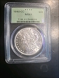 1890-CC $1 MS61