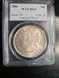 1886 $1 MS64
