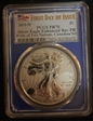 2019-W $1 Silver Eagle Enhanced Rev PR Pride of Two Nations, Canadian Set FDI PR70