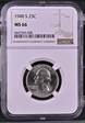 1948-S 25C MS66