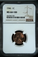 1946 1C MS66+RD