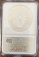 2008-W $1 Burnished Silver Eagle SP70