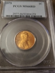 1975 1C MS66RD
