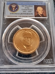 2007-D $1 Thomas Jefferson Position B - First Day of Issue MS66
