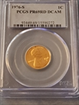 1976-S 1C PR69DCAM