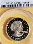 1999-P SBA$1 PR69DCAM