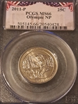 2011-P 25C Olympic NP MS66