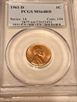 1961-D 1C MS64RD