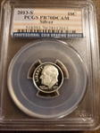 2013-S 10C Silver PR70DCAM