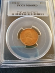 1950-D 1C MS64RD