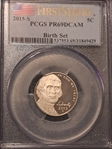 2015-S 5C Birth Set - First Strike PR69DCAM
