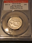 2017-S 25C Effigy Mounds NP Enhanced Unc Set First Strike SP70