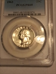 1963 25C PR68