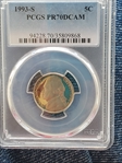 1993-S 5C PR70DCAM