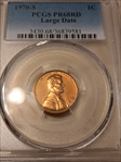 1970-S 1C Large Date PR68RD