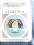1978-S 25C PR69DCAM