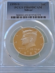 1995-S 50C Silver PR69DCAM