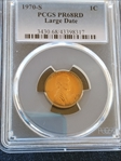1970-S 1C Large Date PR68RD