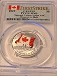 2021 $5 National Colours 100th Ann. Moments to Hold First Strike SP69