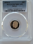 2010-S 10C Silver PR70DCAM