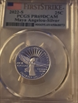 2022-S 25C Maya Angelou-Silver First Strike PR69DCAM