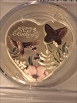 2023 $5 Brilliant Love – Butterfly First Day of Issue PR70DCAM