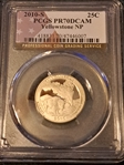 2010-S 25C Yellowstone NP PR70DCAM
