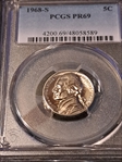 1968-S 5C PR69