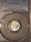 1964 10C MS66