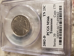 2002-D 25C Tennessee MS66