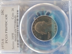1973-S 25C PR69DCAM