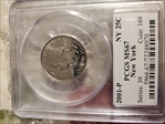 2001-P 25C New York MS67