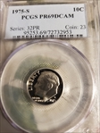 1975-S 10C PR69DCAM